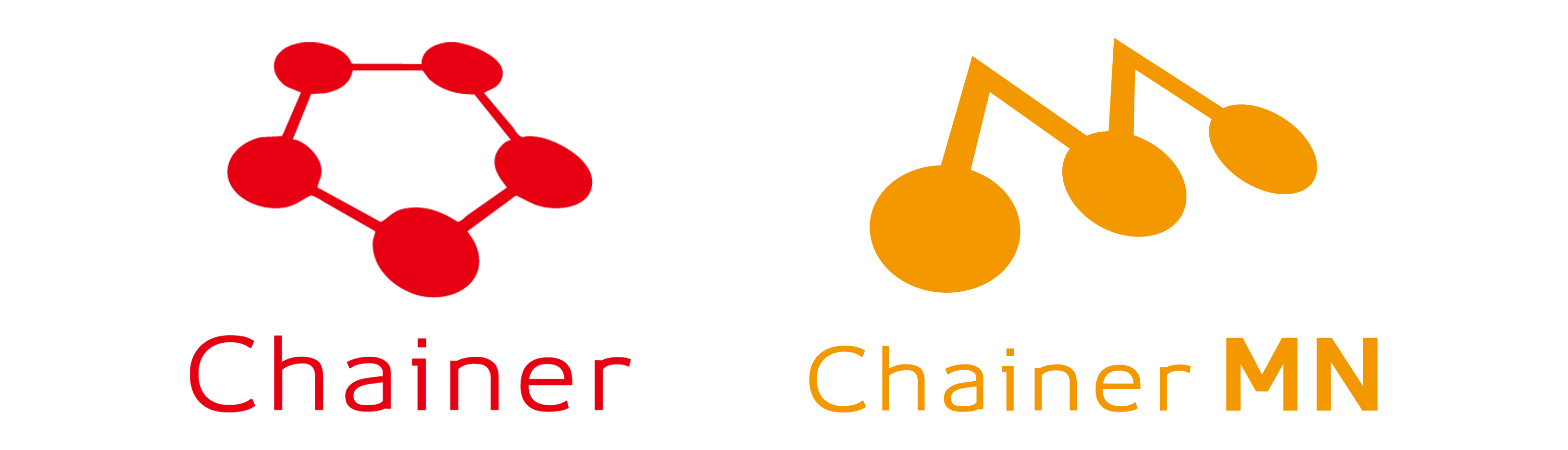 Chainer and ChainerMN logos
